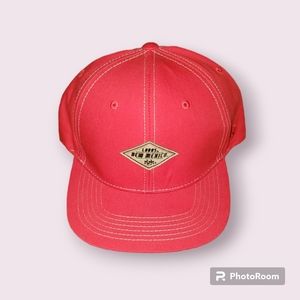 New Mexico Lobos x Top of the World Caps stitched patch logo red snapback hat